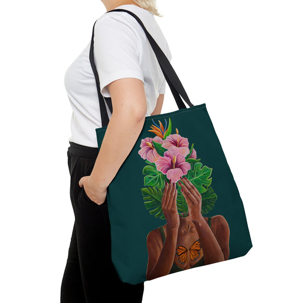 Late Bloomer Tote Bag (Verdant)