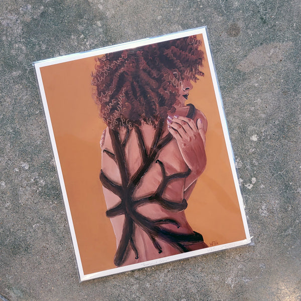 Rootbound: Ochre Limited Edition Print
