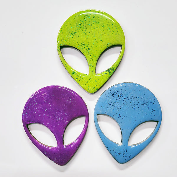 3" Hand-Painted Alien Magnet