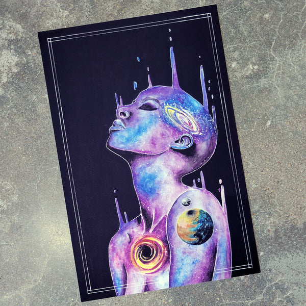 Ether Watercolor Print