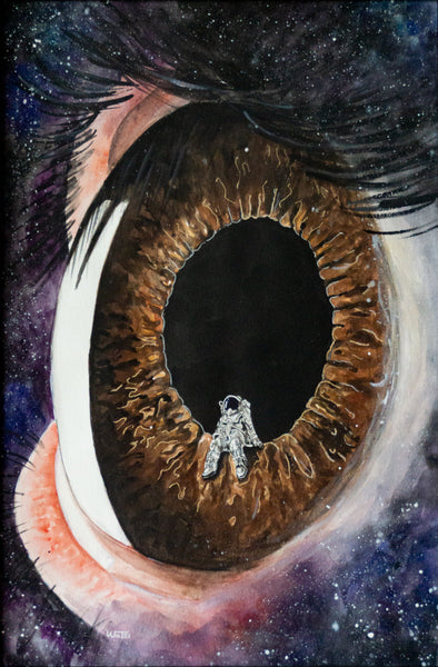 Precipice Watercolor Print