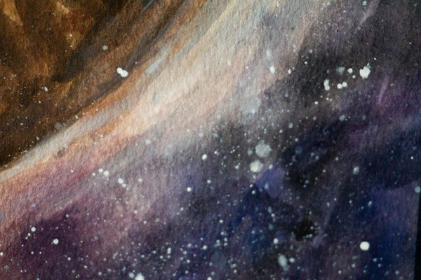 Precipice Watercolor Print