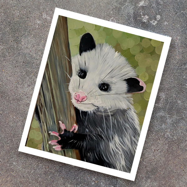 Opossum Print 11x14