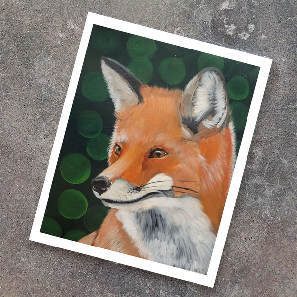 Fox Print 11x14
