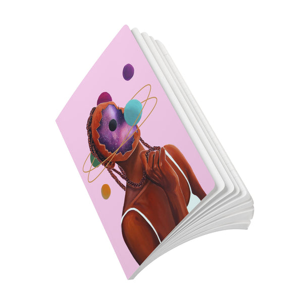 Cosmic Dreams Softcover Journal - Artistic Space Design for Creative Souls