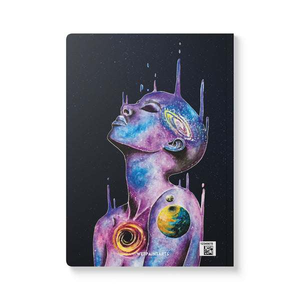 Cosmic Dreamer Softcover Journal - Celestial Inside Prints