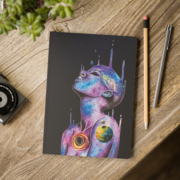 Cosmic Dreamer Softcover Journal - Celestial Inside Prints