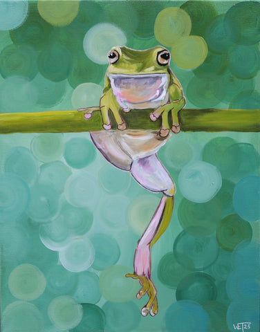 Tree Frog Print 11x14