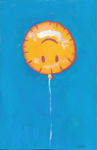 Upside Down Smiley Balloon
