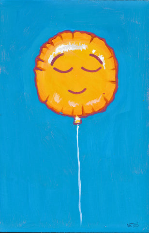 Smug Smiley Balloon