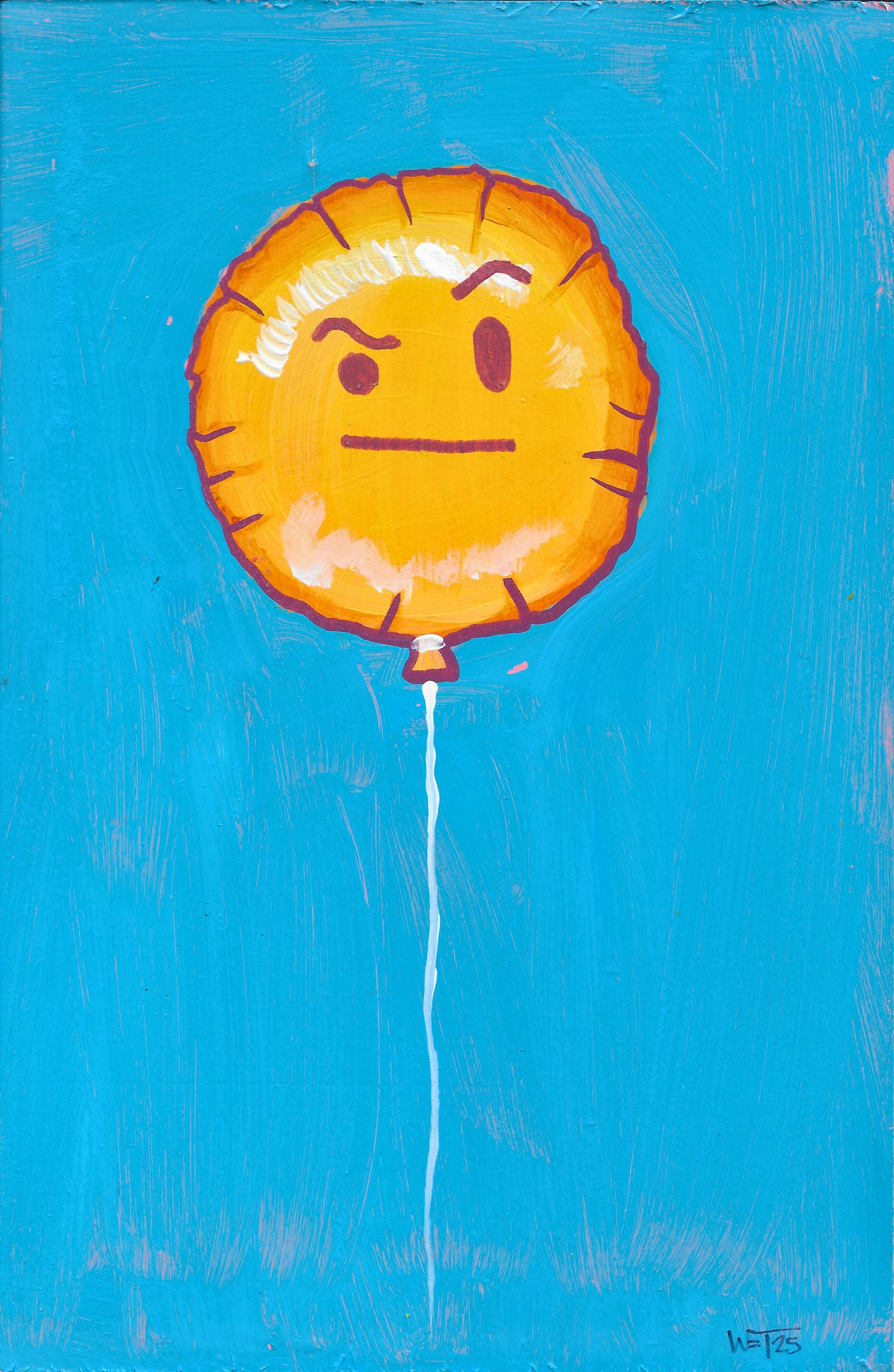 Curious Smiley Balloon