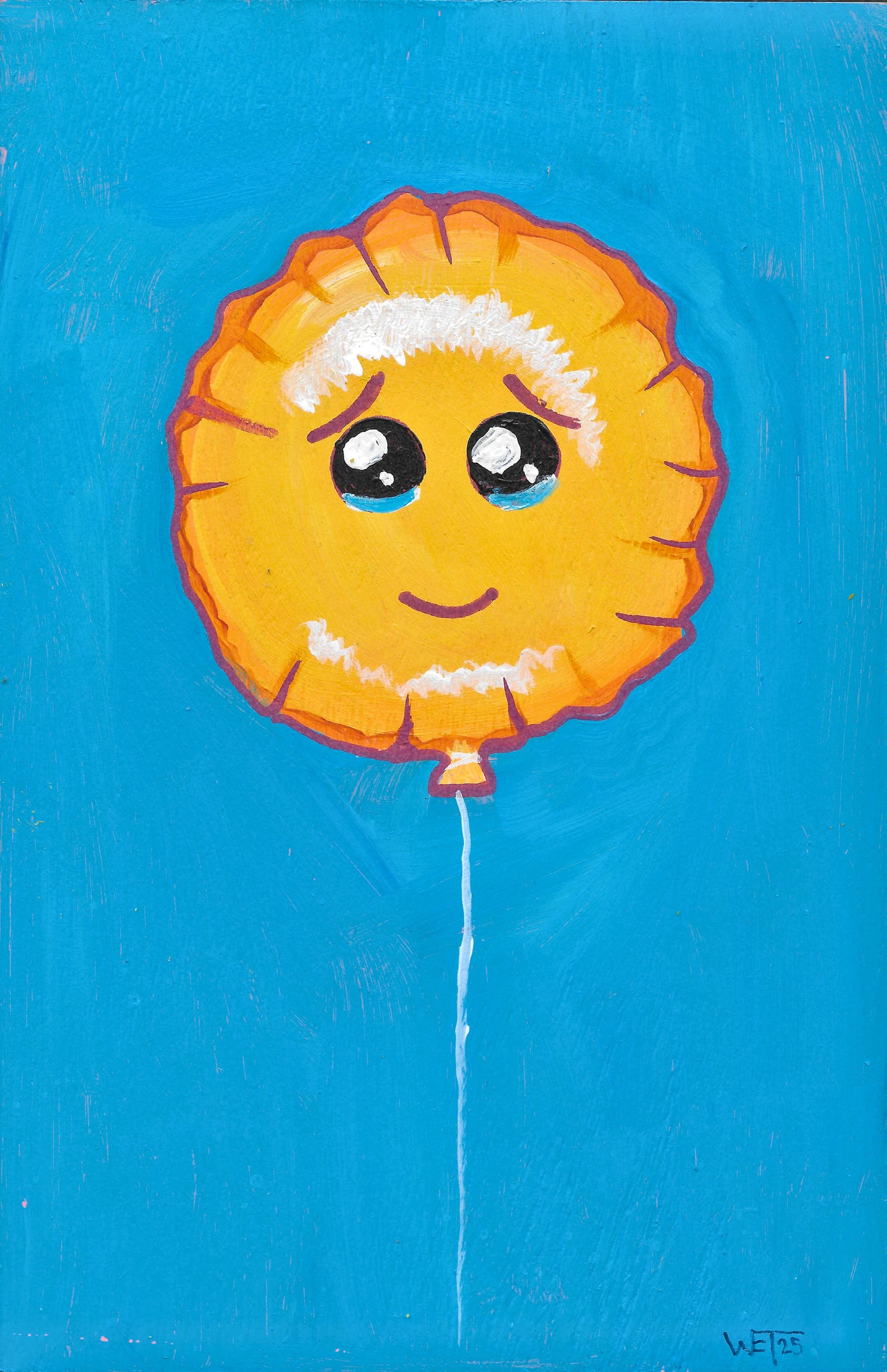 Happy Tears Smiley Balloon