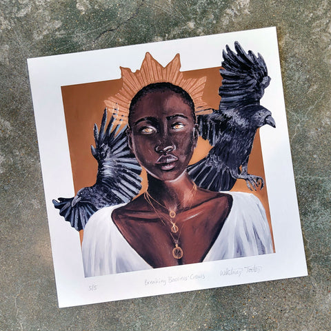 Breaking Barriers: Crows Limited Edition Print