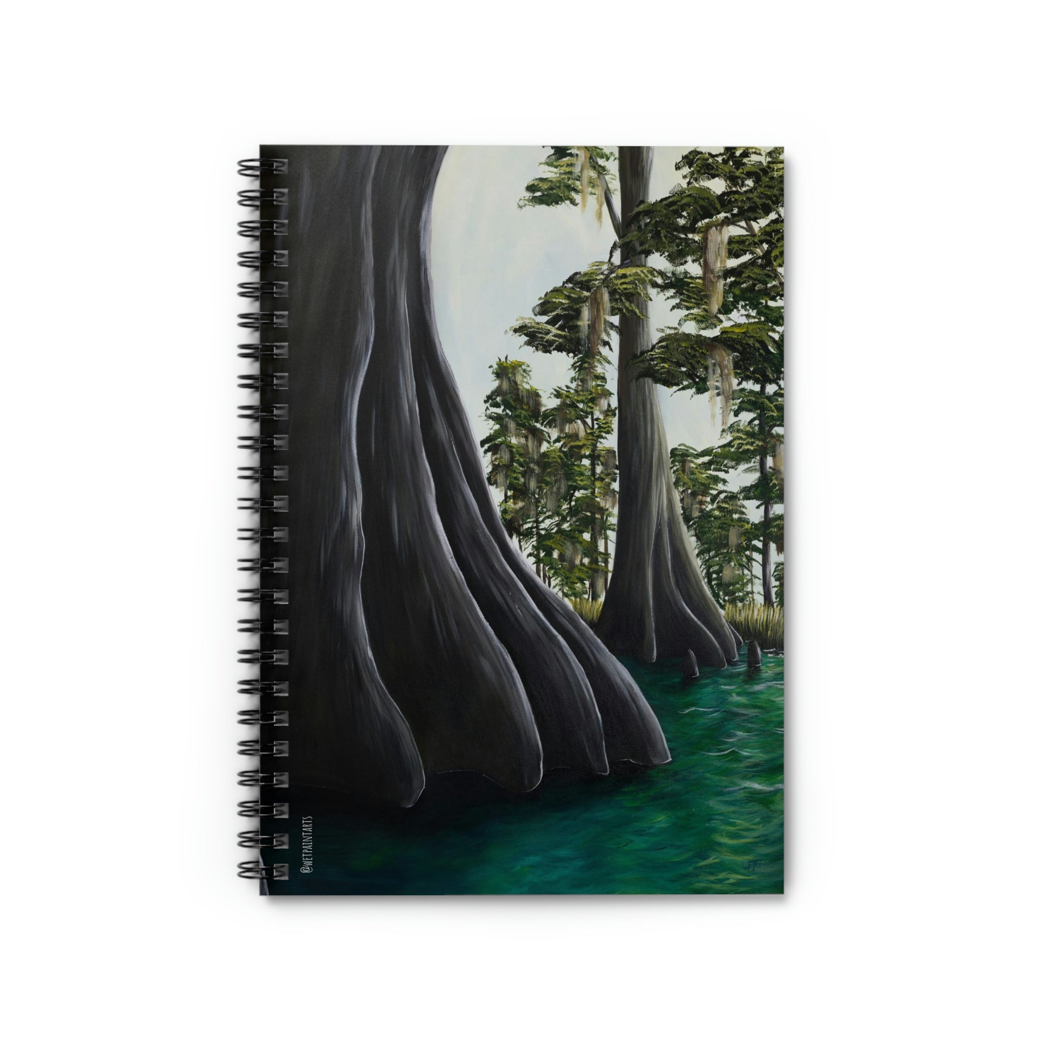 "Cypress Lake" Spiral Notebook
